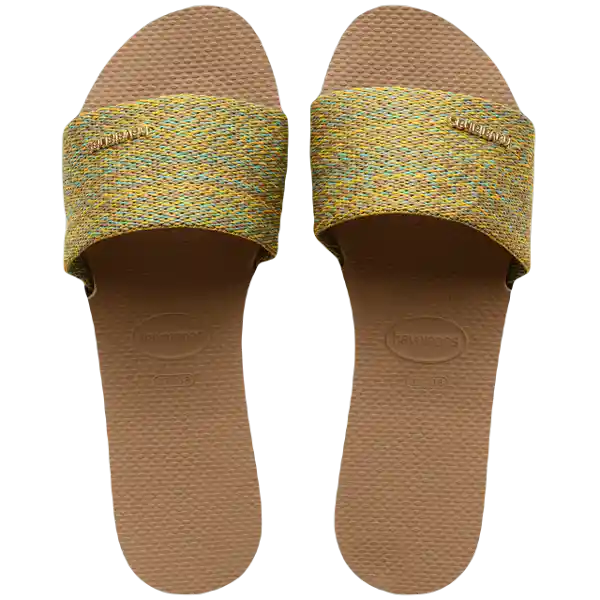 Sandalias You Malta Oro Rosa Talla 40 4147068 Havaianas