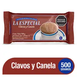 La Especial Chocolate Clavos y Canela