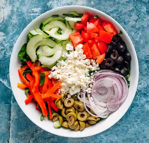 Ensalada Griega (Vegetariana)