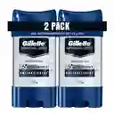 Desodorante Antitranspirante Hombre Gillette Specialized Gel Antibacterial 113 g Pack 2 Unidades