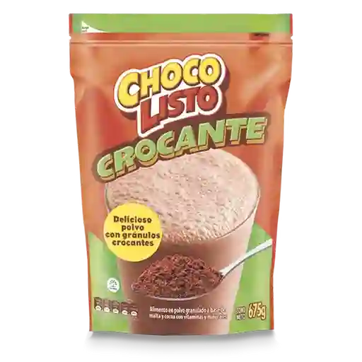 Chocolisto Bebida en Polvo Crocante