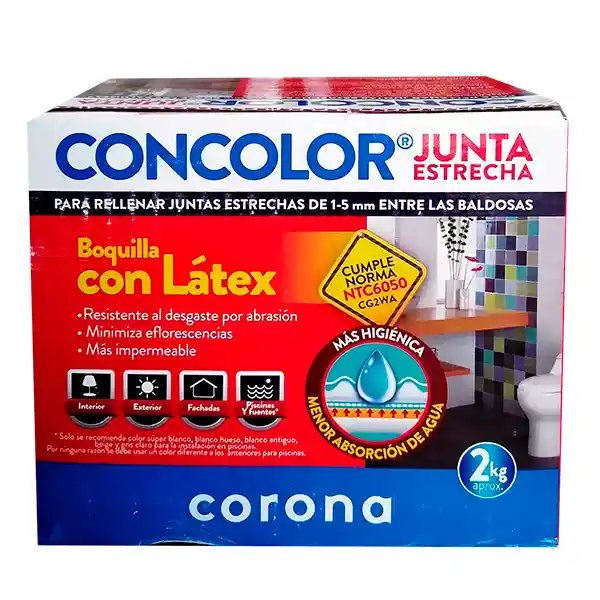 Corona Boquilla Gris Claro 2 Kg
