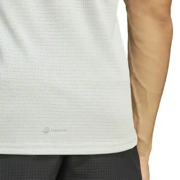 Adidas Camiseta Own The Run Tee Para Hombre Gris Talla L