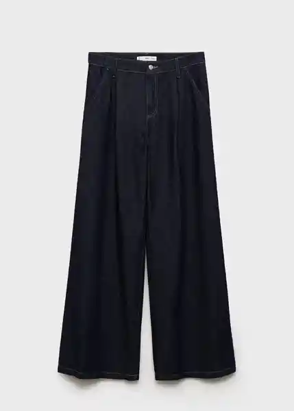Jean Ona Tejano Oscuro Talla 38 Mujer Mango