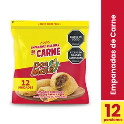 Don Maíz Empanada Rellenas de Carne 240 g