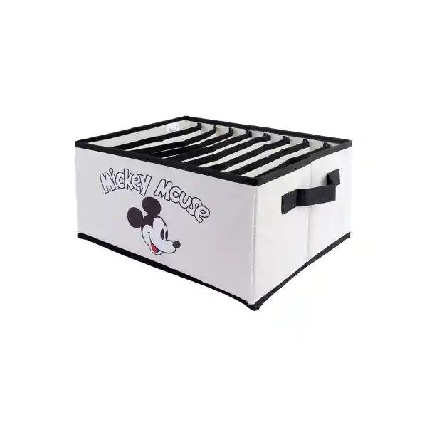 Organizador de Tela Para Ropa Mickey Mouse Beige Miniso