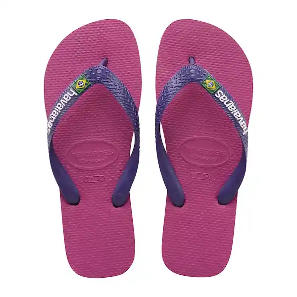 Havaianas Sandalias Brasil Logo Unisex Talla 25-26 7891224699674