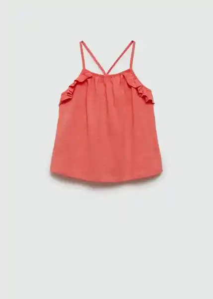 Camiseta Misi Coral Talla 10 Niña Mango