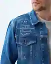Chaqueta Hombre Azul Talla L 529f001 Americanino