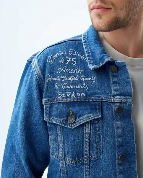 Chaqueta Hombre Azul Talla L 529f001 Americanino