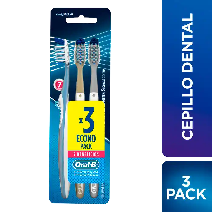 Oral-B Pro-Salud 7 Beneficios Cepillos Dentales