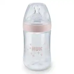 Nuk Tetero Natural Sense Rosa 260 mL