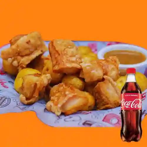 Combo Chicharrón Carnudo + Coca Cola Original 500 ml