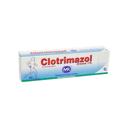 MK Clotrimazol Antimicótico (1%) Crema Tópica