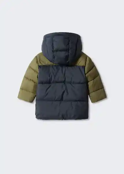 Abrigo Anorak Aldol Negro Talla 69 Niños Mango