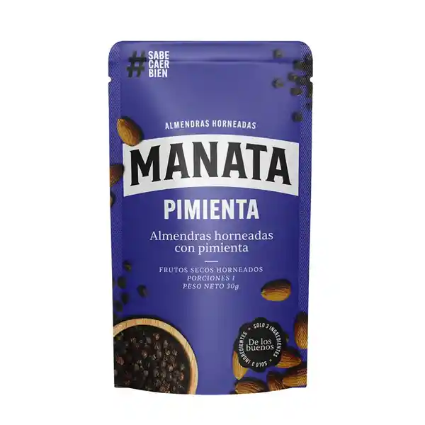 Manata Almendra Horneadas Pimienta