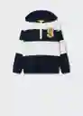 Sudadera Nine Navy Talla 14 Niños Mango