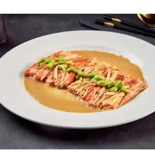 Tiradito de Palmito de Cangrejo