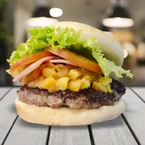 Hamburguesa Hawaiana