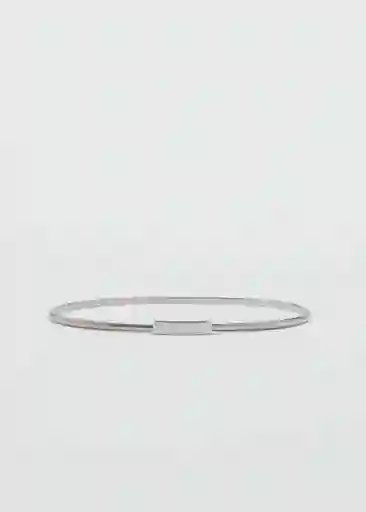 Cinturón Omega Plata Talla S Mujer Mango