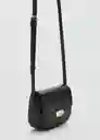 Bolso I Lyrata Negro Mujer Mango