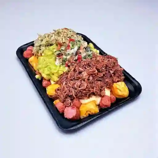 Salchipapa Volcan X2 (Para 2 Personas)