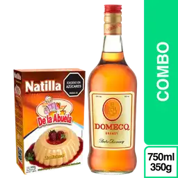 Combo Brandy Domecq + De La Abuela Natilla Tradicional