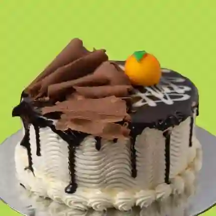 Torta Choco Naranja Mantequilla 6 Porc