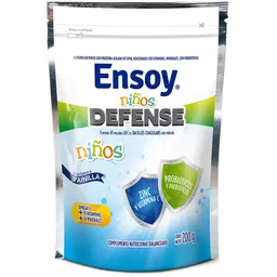 Ensoy Defense Alimento en Polvo para Niños Sabor Vainilla