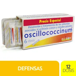 Oscillococcinum Vitamina Dosis Oferta