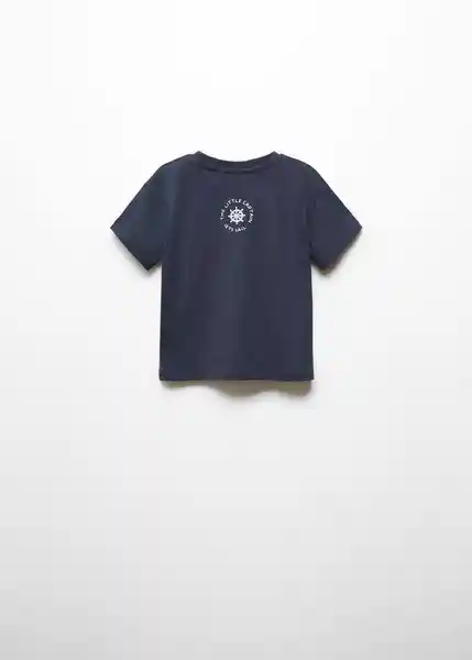 Camiseta Whale Navy Talla 66 Niños Mango