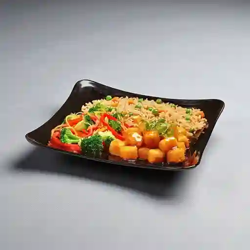 Tangerine Tofu Apanado