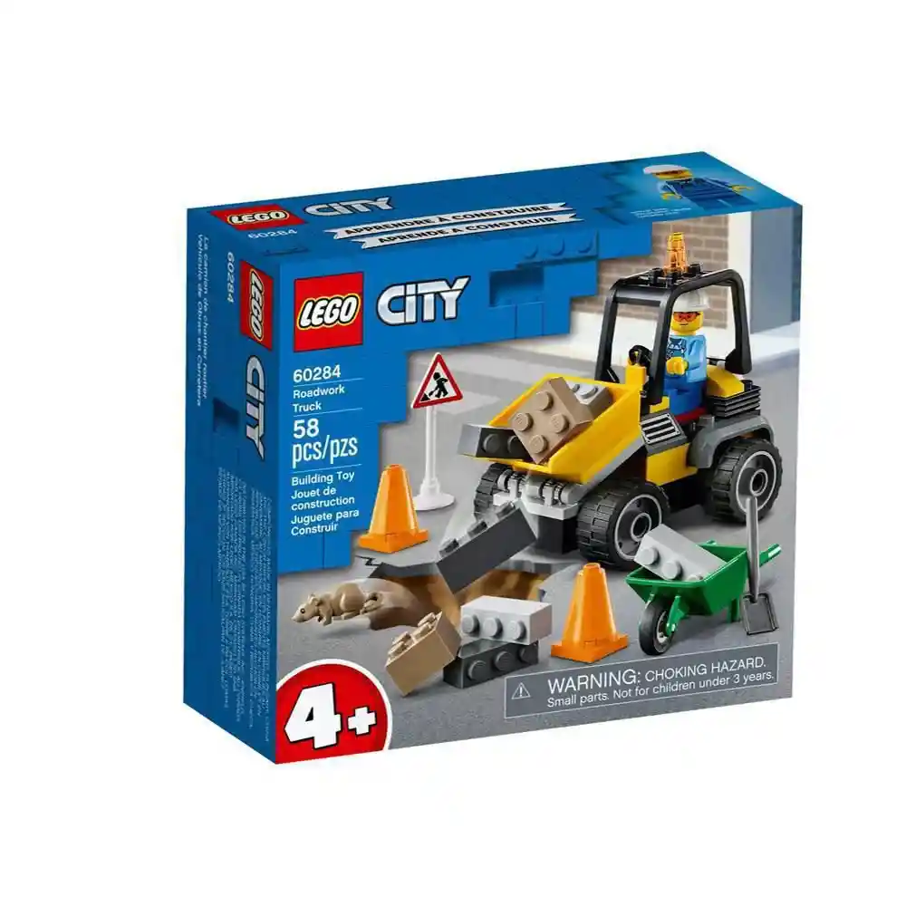 Lego Set de Construcción City Vehículo de Obras en Carretera