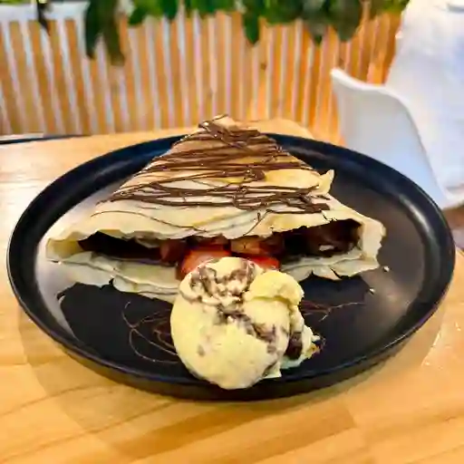 Crepe nutehelado
