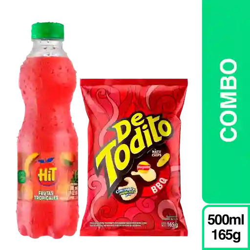 Combo Hit Jugo Frutas Tropicale + De Todito Bbq