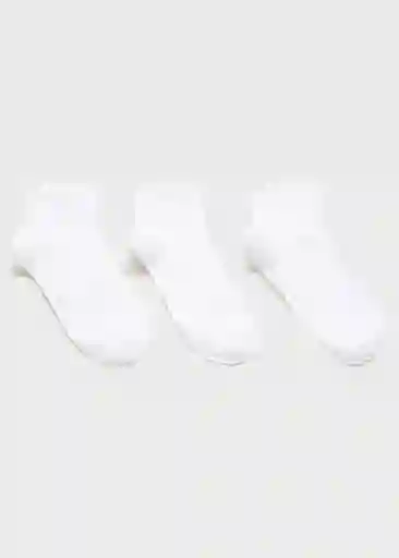 Pack Calcetines Tobi Blanco Talla 45 Hombre Mango