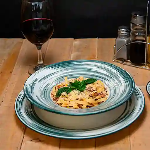 Pasta Pesto y Pollo