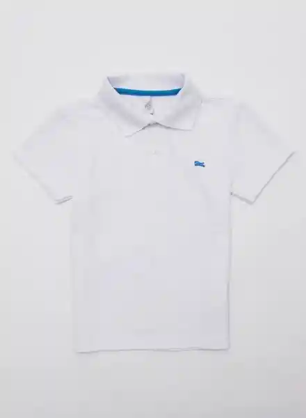 Camiseta Polo Niño Bebé Blanco 75309 People