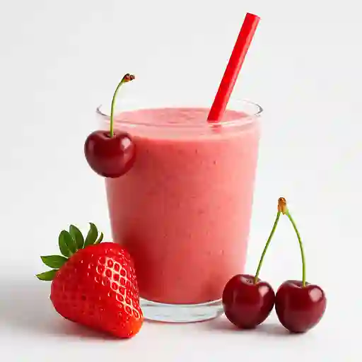 Smoothie de Fresa con Cereza