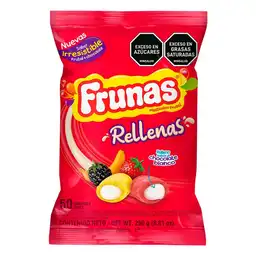 Frunas Caramelos Blandos Fresa Mora Banano
