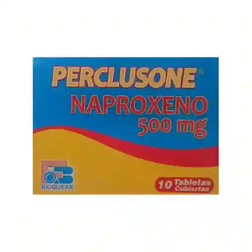 Perclusone 10 Tabletas (500 mg)