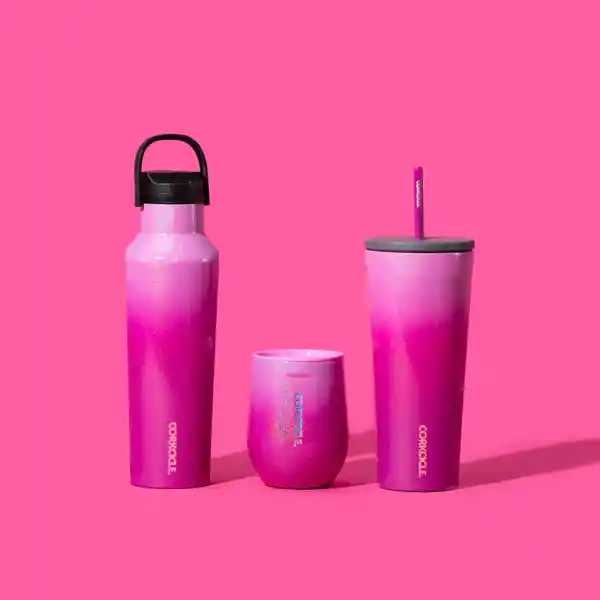 Corkcicle Botella Sport Canteen Rosa 20 Oz