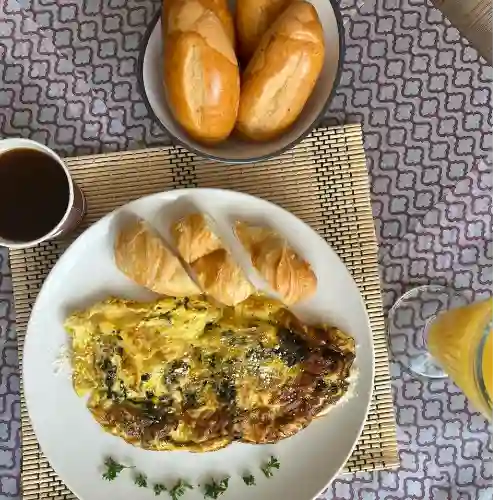 Huevos Champiñones