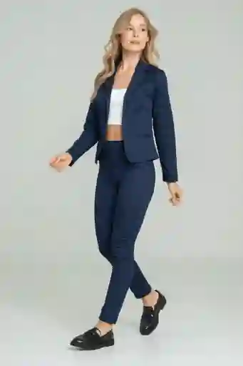 Basic New Jacket Color Azul Puro Talla S Ragged