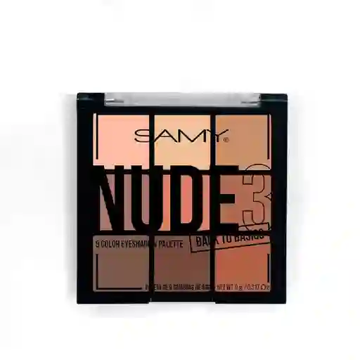 Samy Paleta Sombras 19 Nude 3