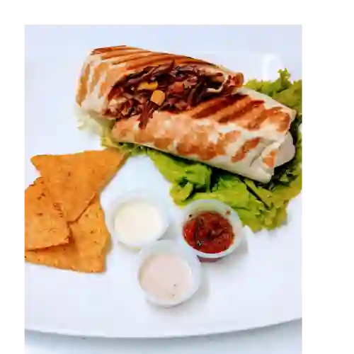 Burrito Mixto Res y Cerdo