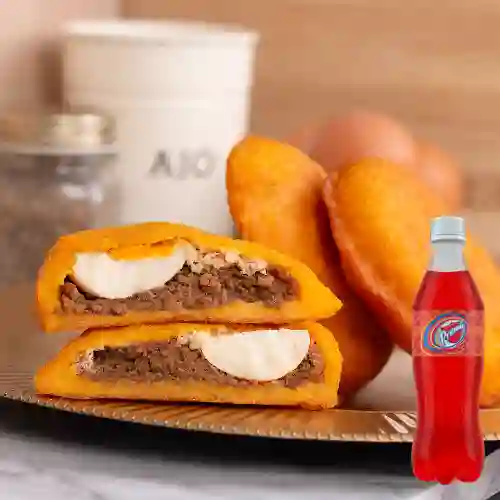 Combo Arepa de Huevo Trifasica + Premio 400 ml