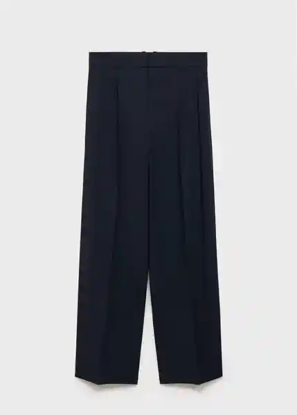 Pantalón Clare1 Navy Talla 36 Mujer Mango