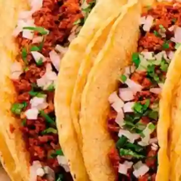 Orden de 6 Tacos de Chorizo