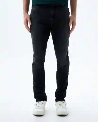 Jean Hombre Negro Talla 34 530F703_NEG194004 Chevignon